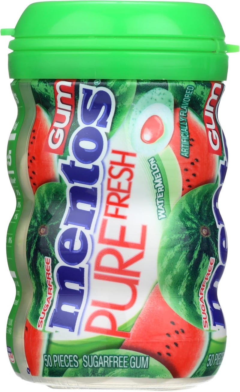 Mentos Pure Fresh Watermelon Sugar-Free Gum - Image 4